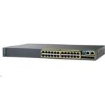 Cisco Catalyst WS-C2960X-24PS-L 24-Port Gigabit Stackable Layer 2 Managed PoE Switch with 24x PoE/PoE+ (Max 370W) 4x 1G SFP Uplinks