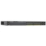 Cisco Catalyst WS-C2960X-24TS-L 24-Port Gigabit Stackable Layer 2 Managed Switch, 4x 1G SFP Uplinks