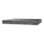 Cisco Catalyst WS-C2960XR-LPS-I, 48-Port Gigabit Stackable IP Lite Layer 3 Managed PoE Switch with 48x PoE/PoE+ (Max 370W), 4x 1G SFP Uplinks
