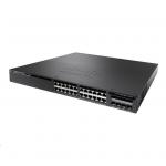 Cisco Catalyst WS-C3650-24TD-S, 24-Port Gigabit Stackable IP Base Layer 3 Managed Unified Access Switch, 2x 10G SFP+ Uplinks