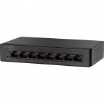 Cisco 110 Series Unmanaged Switch, 8 Ports 10/100 RJ-45, Desktop, Limited Lifetime Warranty
