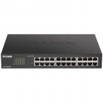 D-Link DGS-1100-24V2 Ethernet Switch - 24 Ports - Manageable - 2 Layer Supported - Twisted Pair - 1U High - Rack-Mountable - Desktop
