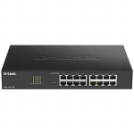 D-Link DGS-1100-16V2 Ethernet Switch - 16 Ports - Manageable - 2 Layer Supported - Twisted Pair - 1U High - Rack-Mountable - Desktop