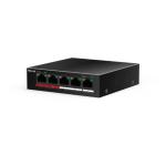 HiLook NS-0105P-35 5-Port 10/100M Unmanaged PoE Switch, 4-Port 802.3af PoE (Max 35W) EXTEND mode support up to 250m/10M long distance transmission