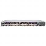 Juniper Networks EX3400-48P 48 port 10 100 1000BaseT PoE+ 4 x 1 10G SFP SFP+ 2 x 40G QSFP+ redundant fans front to back airflow 1 AC PSU JPSU 920 AC