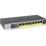NETGEAR ProSAFE GS108PP 8-Port Gigabit Ethernet High-power PoE+ Unmanaged Switch with FlexPoE (123W)