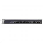 NETGEAR 16-Port 10G Ethernet Smart Switch (XS716T) - Managed with 2 x 10 Gigabit SFP+, Desktop/Rackmount, and ProSAFE Limited Lifetime Protection