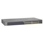 NETGEAR GS728TP 28-Port Gigabit Ethernet Smart Switch with 4 SFP Ports (16 PoE, 8 PoE+) (192W)