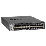 NETGEAR ProSAFE M4300-12X12F 24 Ports 10-Gigabit Fully Managed Stackable Layer 3 Switch, 12 x 10G RJ45, 12 x 10G SFP+