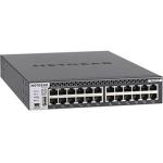 NETGEAR ProSAFE M4300-24X 24 Ports 10-Gigabit Fully Managed Stackable Layer 3 Switch, 24 x 10G RJ45, 4 x 10G SFP+ Combo Ports