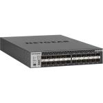 NETGEAR ProSAFE M4300-24XF 24-port Stackable Layer 3 Fully Managed Switch with 24 x SFP+ & 2 x 10GBASE-T ports, (half width)