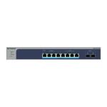 NETGEAR 10-Port PoE Multi-Gigabit/10G Ethernet Smart Switch (MS510TXUP) - Managed with 8 x PoE++ 295W, 2 x 10G SFP+, Desktop/Rackmount, ProSAFE Lifetime Protection