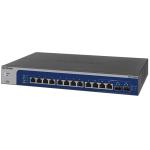 NETGEAR 12-Port 10G Multi-Gigabit Plus Switch (XS512EM) - with 2 x 10G SFP+, Desktop/Rackmount, and ProSAFE Limited Lifetime Protection
