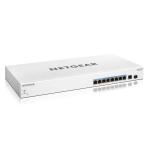 NETGEAR 10-Port Ultra60 PoE Gigabit Ethernet Smart Switch (GS710TUP) - Managed with 8 x PoE++ 480W, 2 x 1G Uplinks, Desktop/Rackmount, and ProSAFE Lifetime Protection