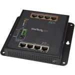 StarTech.com IES81GPOEW Industrial 8 Port Gigabit PoE Switch - 4 x PoE+ 30W - Power Over Ethernet - Hardened GbE Layer/L2 Managed Switch - Rugged High Power Gigabit Network Switch IP-30/-40C to +75C