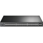 TP-Link Omada SG3452P 52-Port Gigabit L2+ Managed PoE Switch (384W) - SFP x4, 1GbE PoE+ x48