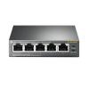 TP-Link TL-SF1005P 5-Port 10/100M Unmanaged PoE Switch 4-Port PoE (Max 58W) TP-Link TL-SF1005P 5-Port 10/100M Unmanaged PoE Switch 4-Port PoE (Max 58W)