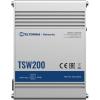 Teltonika TSW200 8 Port Unmanaged Industrial Gigabit PoE+ Switch (Power Supply Not Included) Teltonika TSW200 8 Port Unmanaged Industrial Gigabit PoE+ Switch (Power Supply Not Included)