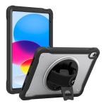 Armor-X (HLN  Series) 2 Layers Protective Rugged Tablet Case with Hand Strap and Kick-stand for iPad 10th Gen (10.9")