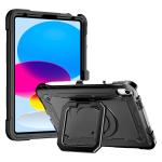 Armor-X (KON Series) Rugged Tablet Case W/ Large  Carry Handle (Handle use as Kickstand) & Pen Holder for iPad 10.9" (10th Gen)