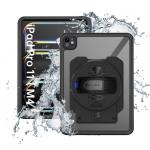 Armor-X (MAN Series) IP68 Waterproof, Shock & Dust Proof Case With X-DOCK Modular Eco-System Rugged Tablet Case, Shoulder Strap & Kick-Stand for iPad Pro 11" ( M4 )  Only