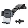 Baseus Easy Control Clamp Car Mount Holder (A Set) Black Baseus Easy Control Clamp Car Mount Holder (A Set) Black