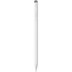 Baseus OS- Smooth Writing 2 Series Stylus with LED Indicators,MoonWhite(Active/Passive Baseus Smooth Writing 2 Series Stylus with LED Indicators, White (Active/Passive Version with Type-C cable, active pen tip and passive pen cap)