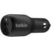 Belkin BoostCharge Dual USB-C Car Charger 36W Belkin BoostCharge Dual USB-C Car Charger 36W