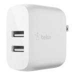 Belkin Dual USB-A 24W Wall Charger - White