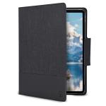Bonelk Smart Fabric Folio for 12.9inch iPad Pro (6/5/4th Gen) - Black/Blue
