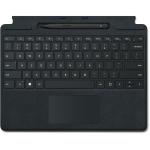 Microsoft Surface Pro 9/8/X Keyboard (Black) - Bundle with Slim Pen 2