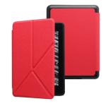 NICE Foldable  Cover Stand Case for Kindle Paperwhite 11th Gen (2021 Model)    -Red