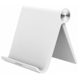 UGREEN LP115 Universal Foldable Tablet & Phone Desk Holder Stand, Support up to 12" Tablet - White