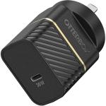 OtterBox 30W GaN Single Port USB-C Tablets /Phones Wall Charger -Black Shimmer