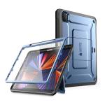 SUPCASE Unicorn Beetle Rugged Case for iPad Pro 11 " (4/3/2  Gen) with Pen Holder -Metallic Blue