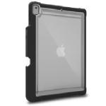 STM Dux Shell Duo for iPad 10.2" (9th - 8th & 7th  Gen) - Clear/Black Perfect back cover for  Apple iPad Smart Keyboard