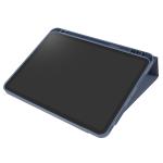 Tucano UP Plus Case ( Light Blue ) for iPad Air 11" M3 / M2 , iPad Air 5th/4th, iPad Pro 11" 4th and 3rd flexible back shell and anti-scratch interior. The cover turns into a practical and convenient stand that lets you use your iPad in a v
