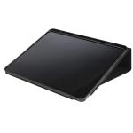 Tucano UP Plus Tablet Case Black iPad Pro 13 M4 (2024) semi-rigid back shell and anti-scratch interior. The cover turns into a practical and convenient stand that lets you use your iPad in a variety of positions. Apple Pencil's internal sup