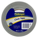 SELLOTAPE 1346 Cloth Tape - Silver 48mm x 45m