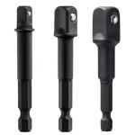 Dewalt Max Impact SQ Adaptor - 3PCE 1/4 3/8 1/2