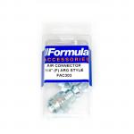 FORMULA FAC303  1/4" ARO AIR CONNECTOR 1/4" PIPE FEMALE 2PK