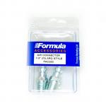 FORMULA FAC302  1/4" ARO AIR CONNECTOR X 1/4" PIPE MALE 2PK