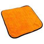 FORMULA MFBT Microfibre Buffing Towel - 40 x 45cm 800gsm - Orange & Grey Single
