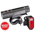 Fenix Bicycle Light Set BC26R + BC05R V2.0 Promotion Pack Buy One - BC26R, Max 1600 Lumens Torch, Get One - BC05R V2.0, Max 15 Lumens for FREE!