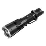 Nitecore MultiTask Hybrid MH27 Rechargeable LED Flashlight/Torch, Battery not included. includes USB cable. 1000 Lumens, MAX Hitting 462m, CREE XP-L HI V3 LED,USB Charging Port 3 Indepeneent Auxiliary RGB LEDs, Multi-Purpose Side Switch