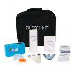 OPTRONICS FC-KIT02 Fibre Cleaning Kit. Includes Cletop Connector Cleaner with Replacement Reel. 100x1.25mm & 2.5mm Connector Cleaning Buds.10 x IPA Cleaning wipes.