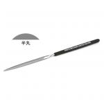 Tamiya Craft Tool Series No.126 - Hard Coated File - PRO - Half-Round - 7.5mm Width 7.5mm Width