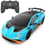 RASTAR 1/24 Blue Lamborghini Huracan STO Remote Car, 2.4GHz, Licensed by Lamborghini. 5 x AA Batteries are Not Included. For Ages 6+. RC Car