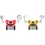 Silverlit YCOO Red & Yellow Battle Pack / Twin Pack Robo Street Kombat Twin Pack, Move Fist in 6 Different Ways, A battling Robot, For Age 5+, Batteries are NOT included