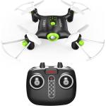 Syma RC Mini Drone X20P 4 CH Remote Control Quadcopter Black, Auto-Hovering, Headless Mode, Flips One-Key Take Off / Landing, For Ages 8+!
